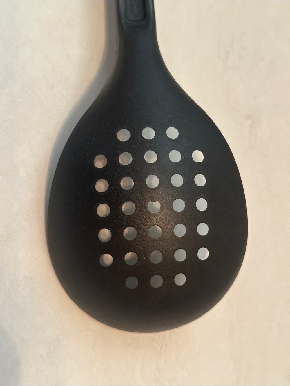Vintage 1994 Farberware Black Nylon Slotted Spoon Heat Resistant Kitchen Utensil - Picture 6 of 7